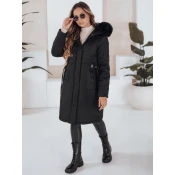 Damska kurtka zimowa parka FERNAYA czarna Dstreet