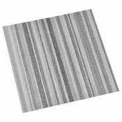 vidaXL Samolepilne Talne Plošče 30,5 x 30,5 cm 20 pcs PVC Siva in črna