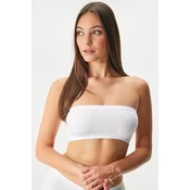 Brezšiven modrček Bandeau