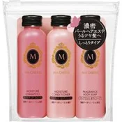 SHISEIDO Set kozmetike za lase in telo Ma Cherie Moisture Hair & Body EX Travel Set (3 x 50 ml)
