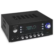 Fenton AV120FM, stereo HiFi ojačevalnik, 120 W RMS, (2x60 W na 8 Ohm), BT/USB/AUX (Sky-103.207)