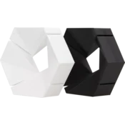 3DJAKE EasyPETG White & Black - set za prihranek - 2 x 1,75 mm/1000 g
