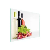 shumee STEKLENA REZALNA DESKA 52x40 VINO