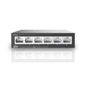 UNIVIEW Megabitni cetvoroportni PoE svic UNV NSW2020-6T-POE-IN, 60W