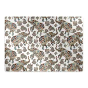 Decormat Podloga za stol Elephants 140x100 cm 2 cm