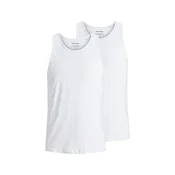 Jack & Jones Set potkošulja bez rukava? Basic 12133910 Bijela Regular Fit