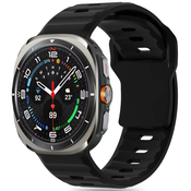 TECH-PROTECT SILICONE LINE SAMSUNG GALAXY WATCH ULTRA (47 MM) BLACK (5906302376438)