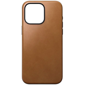 Nomad Modern Leather Case, english tan - iPhone 15 Pro Max (NM01620785)
