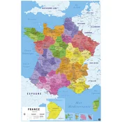 Grupo PLAKAT CARTE DE FRANCE 2018, (20837287)