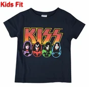 Metal majica otroška Kiss - Logo Faces & Icons - ROCK OFF - KISSTS14BN