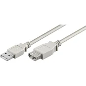 USB2.0 podaljšek A-A 1.8m M-F
