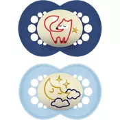 MAM Original Night 16m+ duda Blue/ Dark Blue 2 kom