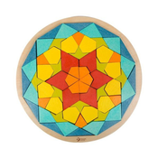 Classic World Drveni set Umetaljka Mandala blokovi ( SW10033 )