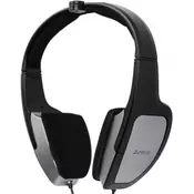 A4 TECH slušalice sa mikrofonom HS-105 (Crna/siva) Traka preko glave, Stereo, 20Hz - 20KHz, 32 ?