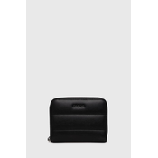 Denarnica Calvin Klein ženska, črna barva, K60K612201