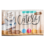 Ekonomicno pakiranje Catessy Sticks 50 x 5 g - Losos i pastrva