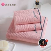 Grace Set peškira, 3 komada, Roze