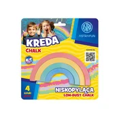 Astra ASTRAFun, kreda za pločnik Mavrica, 4 kosi, mešanica barv, 330022006