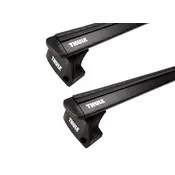 Strešni nosilec Thule z EVO WingBar Black Chevrolet Blazer EV 5-dr SUV z vgrajenimi vzdolžnimi nosilci 24+