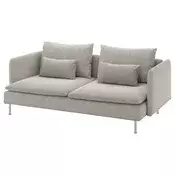 SÖDERHAMN Sofa trosed, Viarp bež/smeda