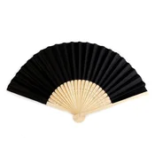 Papirnati ventilator za slikanje 21x36 cm - črn