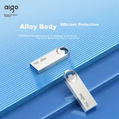 Aigo USB Flash memorija, 64GB, USB 3.0, USB 3.2, Srebrne boje