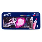 TEMPERA BARVE AERO ASTRONAVT, KOVINSKA ŠKATLA