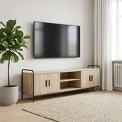 vidaXL TV omarica 146 x 33 x 50 cm Sonoma hrast Inženirski les
