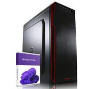 GREED Greed® Multimedia V2 PC - namizni/pisarniški računalnik - AMD Ryzen 7 5700G - 4,6 GHZ - 16GB RAM - 512GB SSD - DVD+RW - USB 3.1 - WLAN - Win11 Pro, (21912905)
