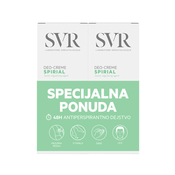 SVR Spirial Deo-krema, 2x50 ml PROMO