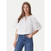 DKNY Bluza DJ6W2228 Bela Regular Fit