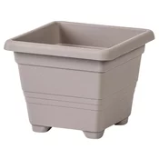 Plastia embalaža kvadrat Begonia - taupe 30x30 cm