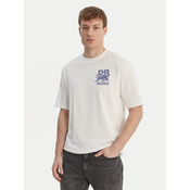 HUGO Majica Delel_RB 50564572 Bela Relaxed Fit