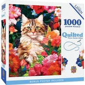 Masterpieces - Puzzle Prešito - Cvetlični vrt skrivanje - 1 000 kosov