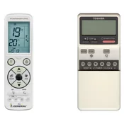 General TOSHIBA WX-E1NE - razkošen osvetljen daljinski upravljalnik