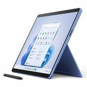 Microsoft Surface Pro 9 - i5 - 8GB - 256GB - Win 11 Home - safirno plava