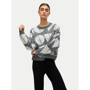 Vero Moda Pulover Love 10331432 Siva Regular Fit