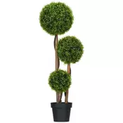 Homestar Umetna rastlina škatlasto zimzeleno 110 cm zelena