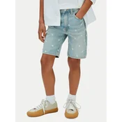 Calvin Klein Jeans Jeans kratke hlače LVCKSJC43B Modra Regular Fit