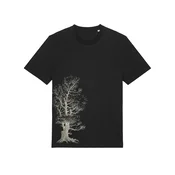 Life-Tree Majica Organic Fairwear Pine Tree črna