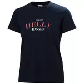 Helly Hansen W CORE GRAPHIC T-SHIRT 2.0, ženska majica, modra 54592