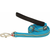 Red Dingo Najlonski povodec z mavrico DREAMSTREM blue 25 mm