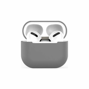 FixPremium - Silikonski ovitek za AirPods 3, vesoljsko siv