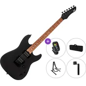 PSD Guitars SPS-100M SET 2 Matte Black Električna kitara