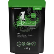 catz finefood Mačja hrana Purrrr No. 123 - konj, vrečka - 85 g