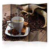 Paravan u 5 dijelova - Star anise coffee II [Room Dividers] 225x172
