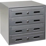 BK02-4 modularna poštna škatla