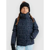 Roxy Jetty Kids Jacket true black bobby line