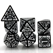 shumee Erebus RPG kocke - komplet 7 kock Bog teme