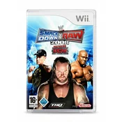 WWE SmackDown vs Raw 2008 (WII) - rabljeno